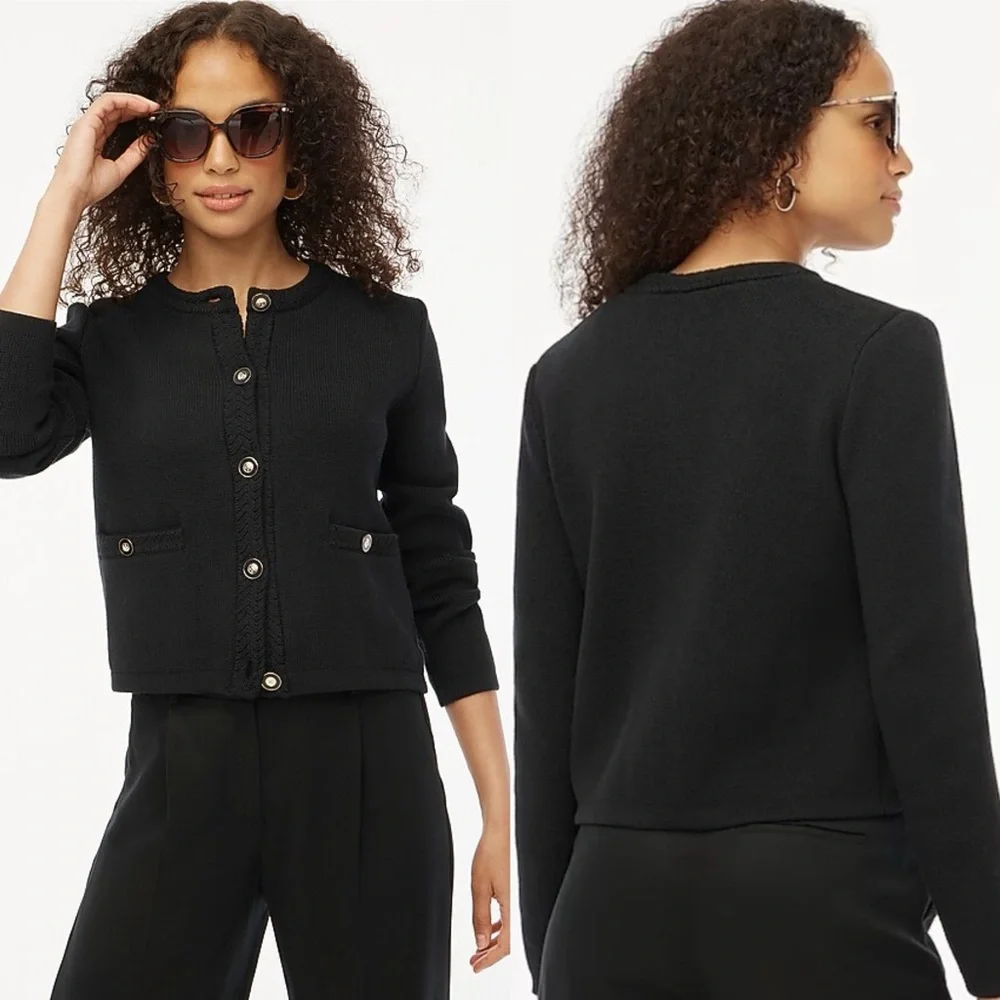 J.Crew Cotton Lady Jacket Cardigan Sweater - Picture 12 of 12